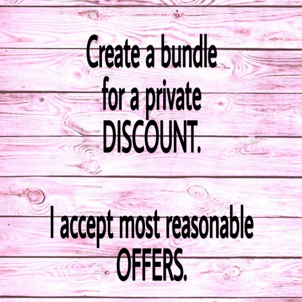 Read below ⬇️ Bundle and save.